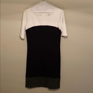 Little Black and White Dress